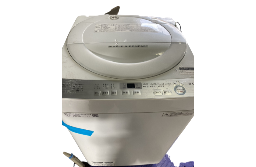 全自動洗濯機/シャープ2018年製