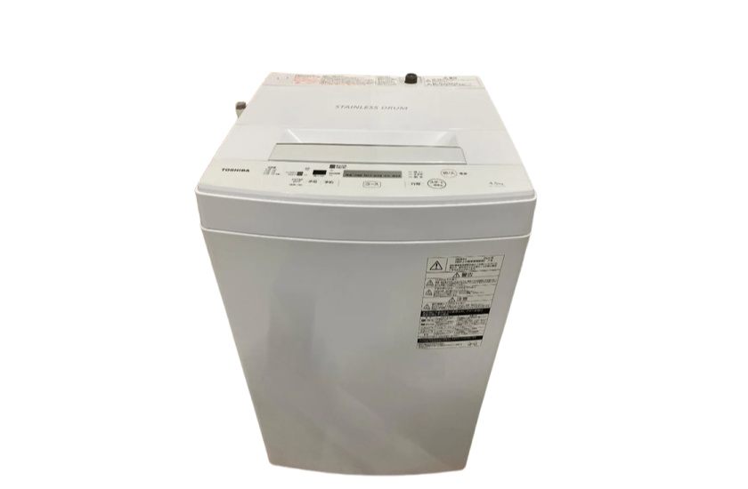 全自動洗濯機4.5㎏/東芝2020年製