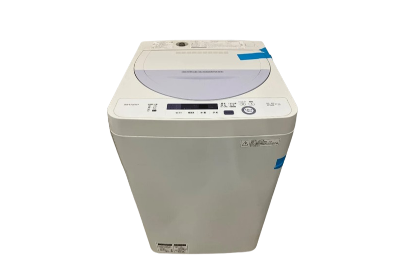 全自動洗濯機5.5キロ/シャープ2017年製